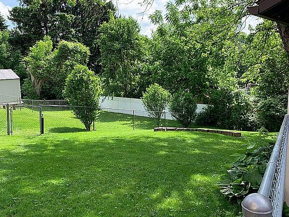 Back Yard Fenced In