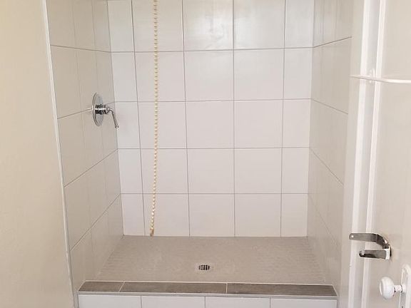 Brand new shower.