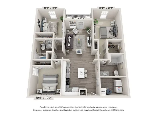 Floor plan C1