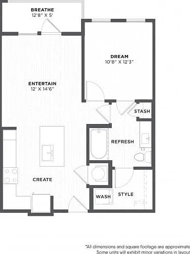 A1C Floor Plan A1C Floor Plan