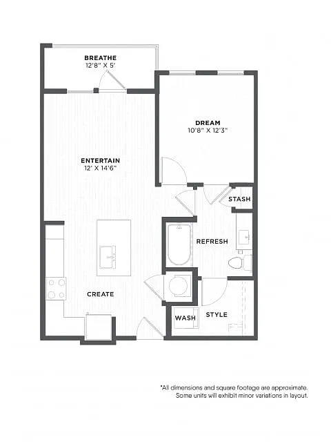 Floor plan A1C