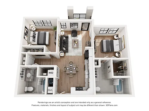 Floor plan B1
