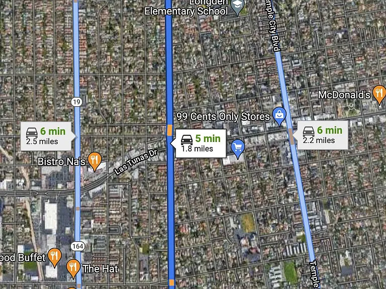 5 minutes from Temple City High School!