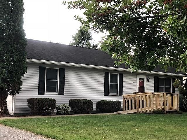front , redone deck, power washed and trimmed up