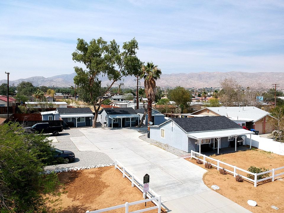 Desert Ranch Landscape.