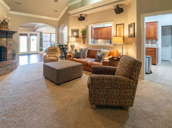  Open concept living room 
