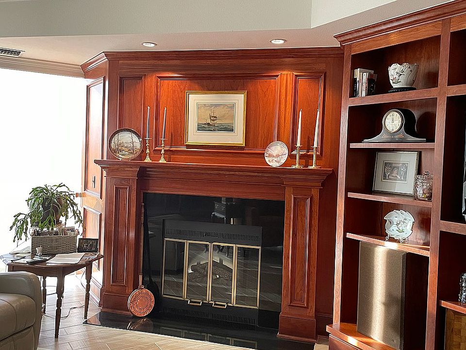 Custom cherrywood cabinetry