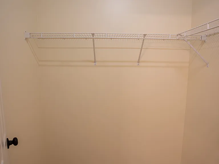 Primary closet