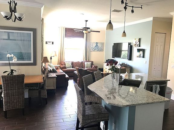 Open plan family area