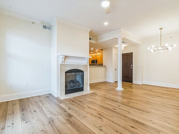Living Area w/Fireplace