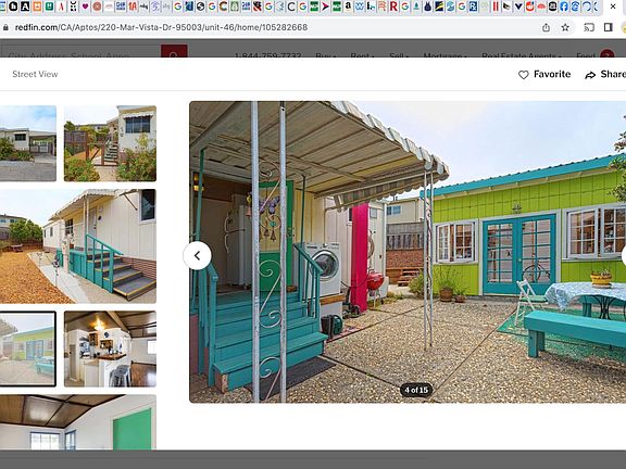 Right side yard and main patio. The green building in the back is a little shed and can be added to the rental for extra fee.