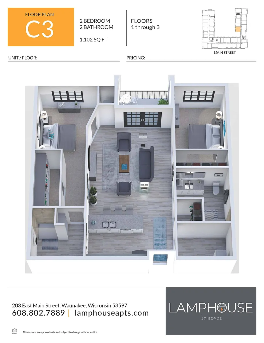Floor plan C3