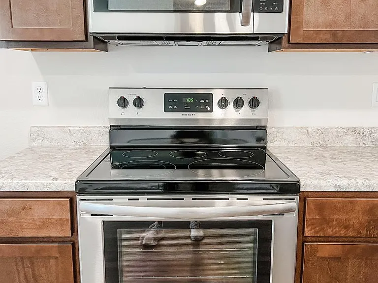 All stainless steel appliances!