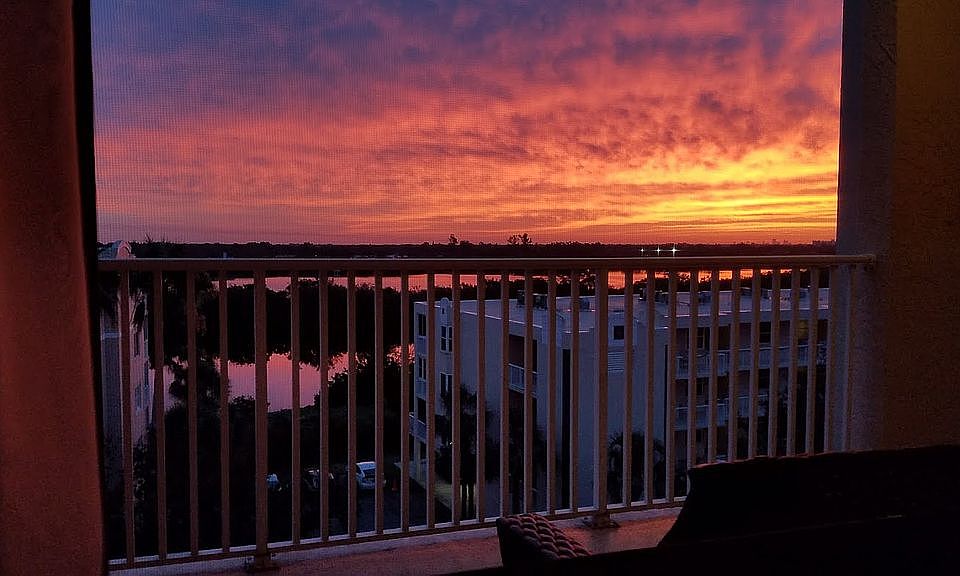 Sunrise from the front 
