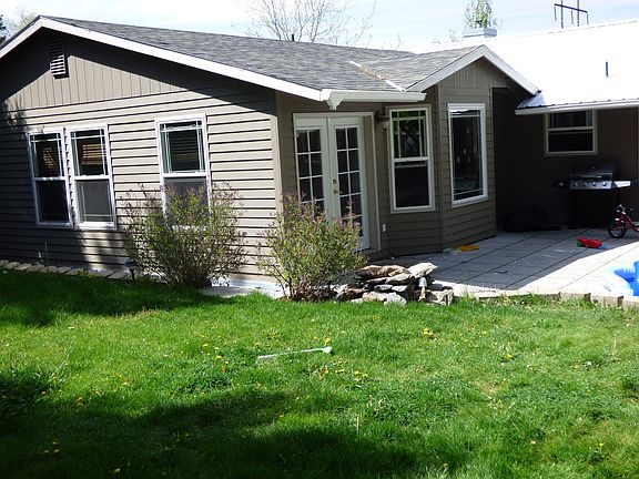 Patio and water feature