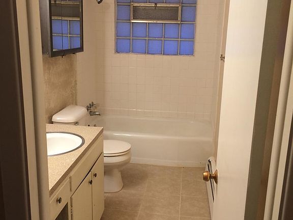 Bathroom. New tile floor
