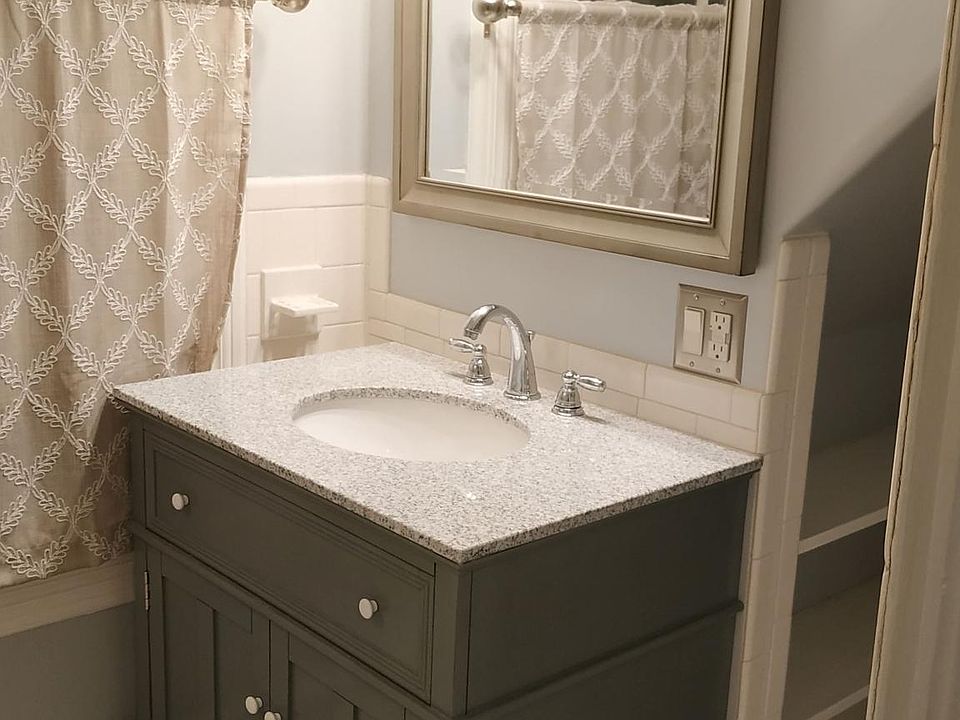 Bathroom, Tile Flooring, Upgraded Vanity with Granite Counter