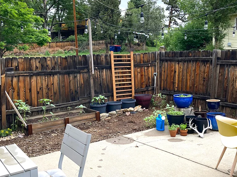 Private Fenced Patio