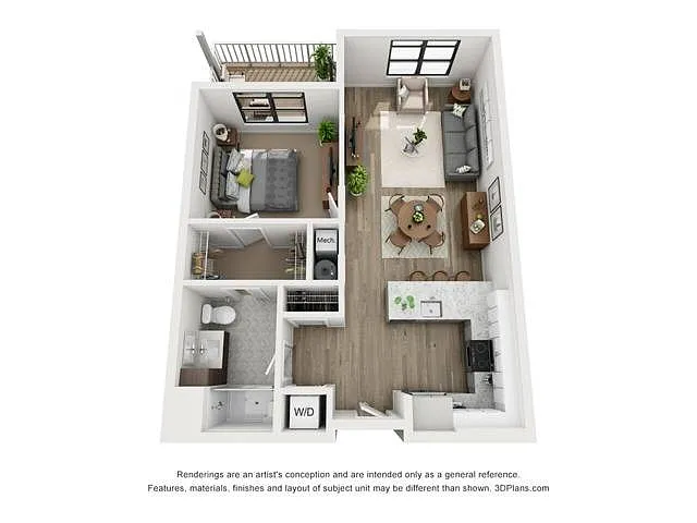 Floor plan Main St