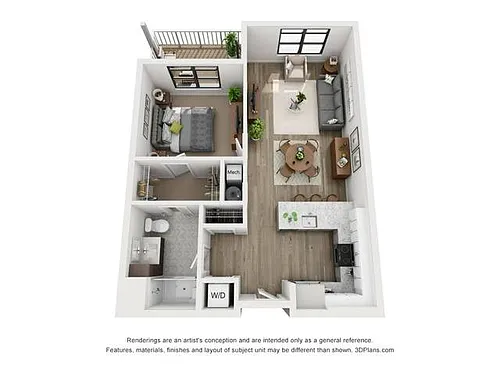 Floor plan Main St