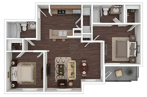 Floor plan B2