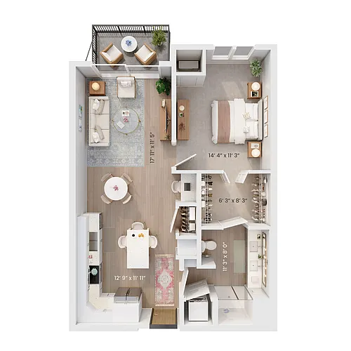 Floor plan Canary