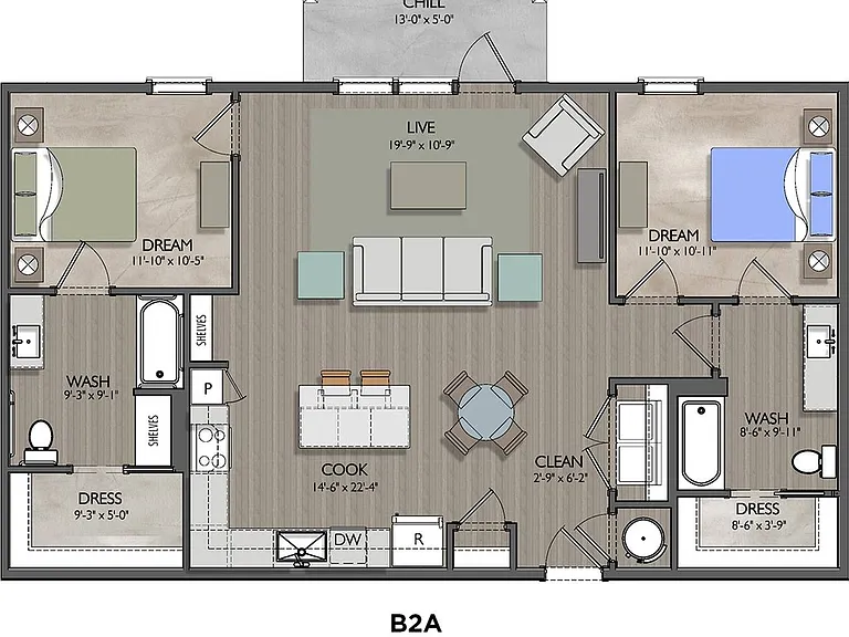 Vecina B2a Floor Plan Vecina B2a Floor Plan