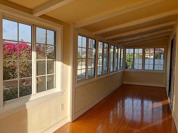 Sun room at the front of the house.