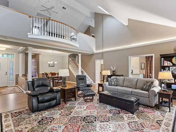 Living Room Open Floor Plan to Kitchen/Loft