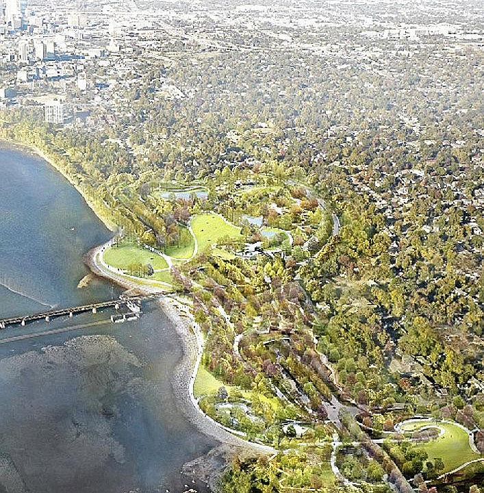 Less than a block away from The Gathering Place!