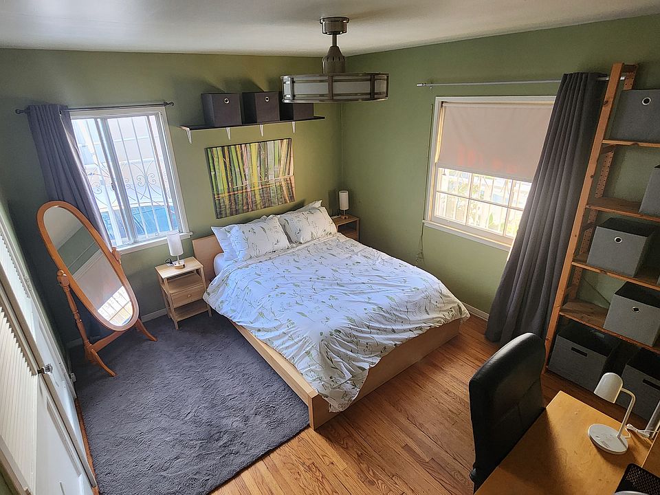 Available room shown furnished, but can be unfurnished as well. Nightstand tables have power strips, USB charging, and touch lamps.