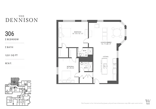 Floor plan 306