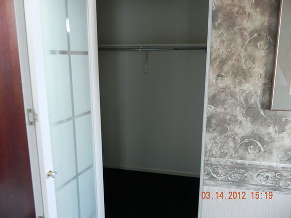 Master walk-in closet