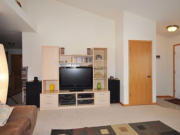 Living room and entry