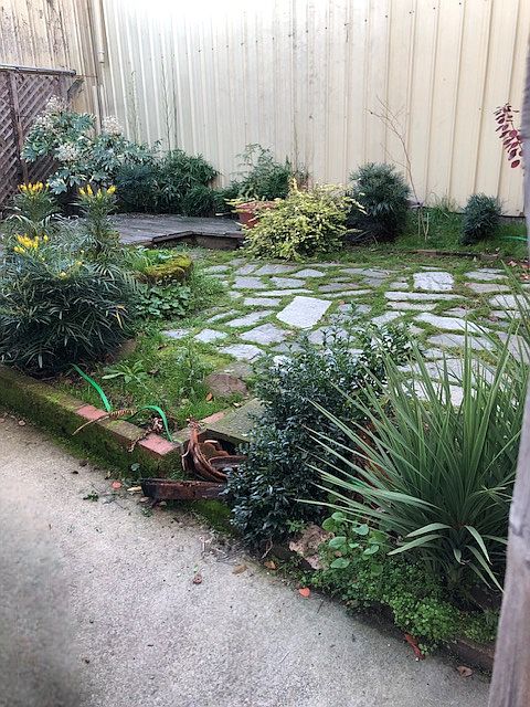 Private fenced patio and deck