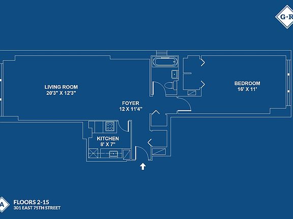 2nd image of 301 E 75th St APT 5A