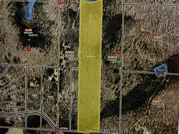 Barnes Lake Rd, Dunbar, WI 54119