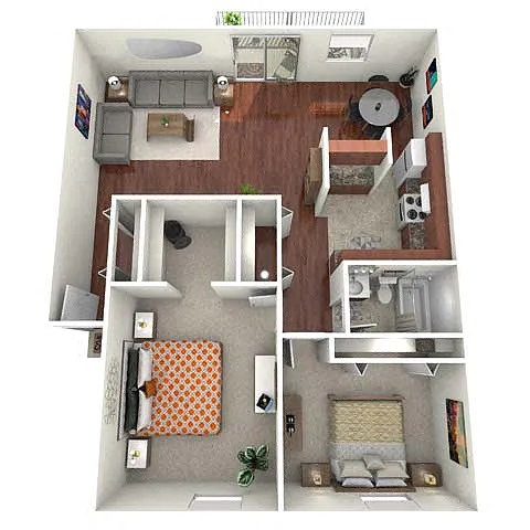 Floor plan The Keuka