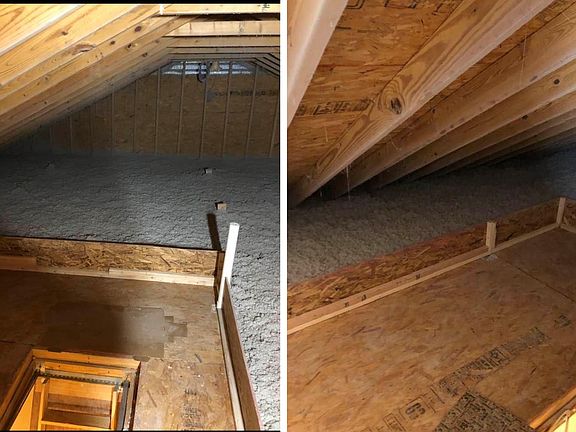 Attic for additional storage