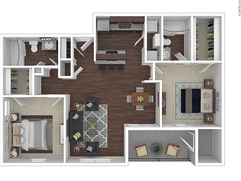 Buckingham: Beds - 2: Baths - 2: SqFt Range - 940 to 940
