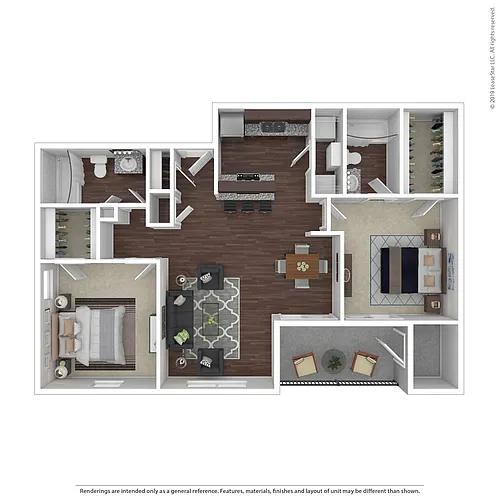Floor plan Buckingham