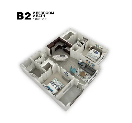 Floor plan B2