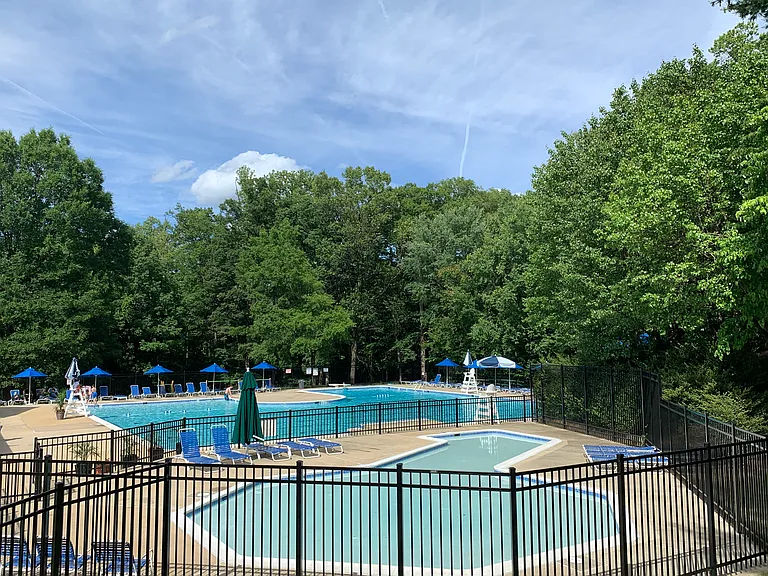 Community swimming pool (included in rent)