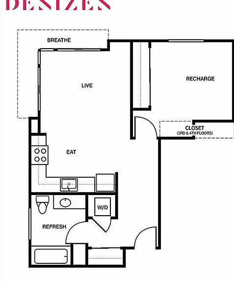 1D - 686 SQFT 1D - 686 SQFT