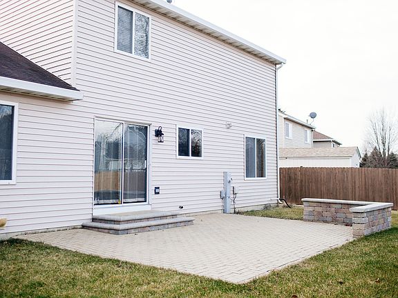 Beautiful paver patio. 
