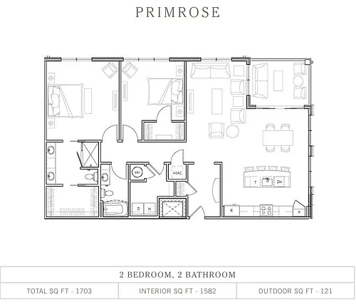 Floor plan Primrose B