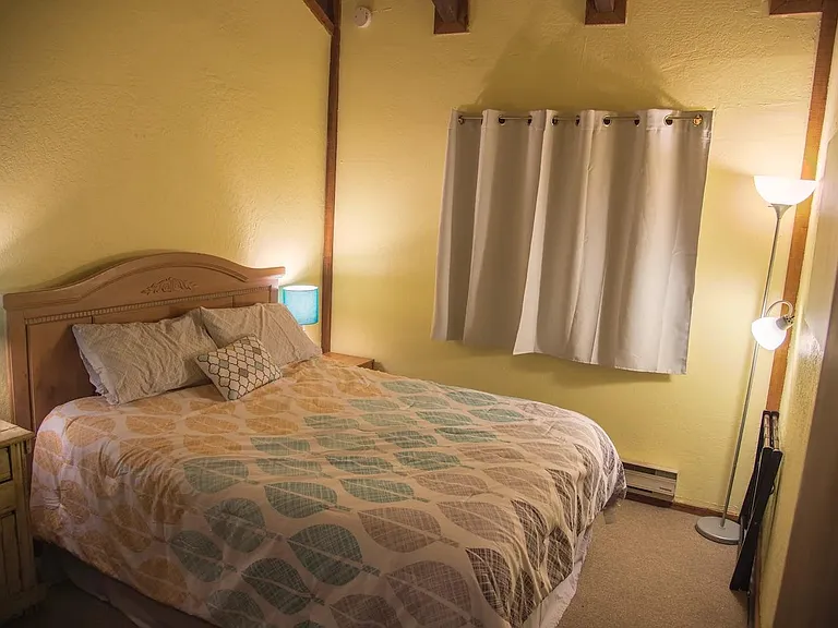 Downstairs queen bed
