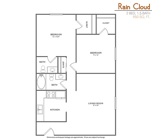 Floor plan Raincloud