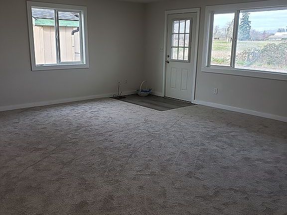 Living room, front door.