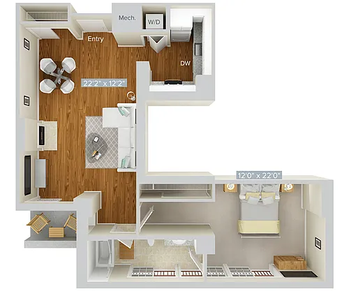 Floor plan A14-800